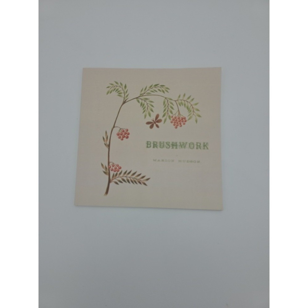 Brushwork Marion Hundson Art Book Painting